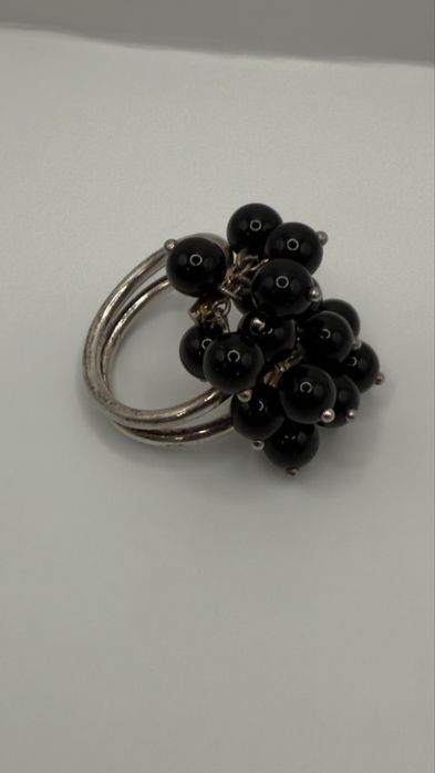 Inel argint cu pietre Onix !