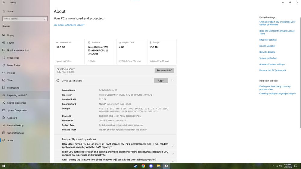 Vand PC gaming impecabil