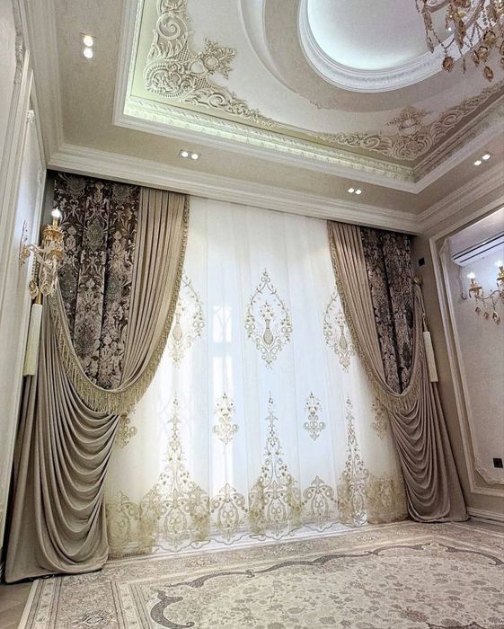 Пошив штор любых видов переделка стирка