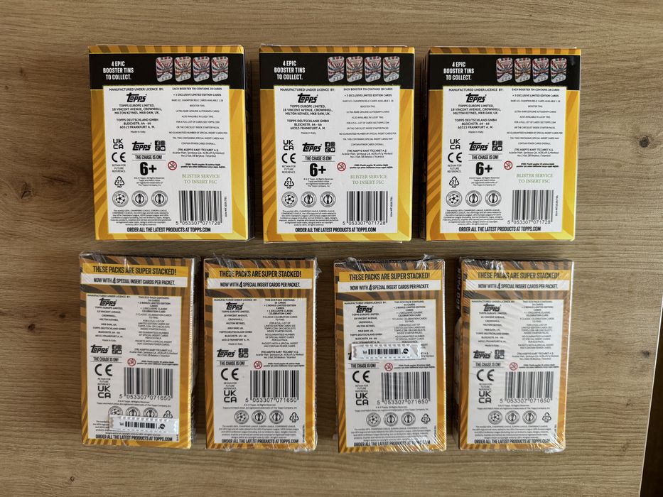 Lot Cutii Noi - Sigilate - Topps Match Attax - 2024-25