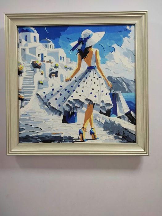 Картина Санторини