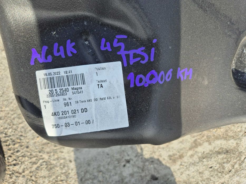 Pompa benzina Audi A6 C8 2022  DKN DMT 4K0201317B