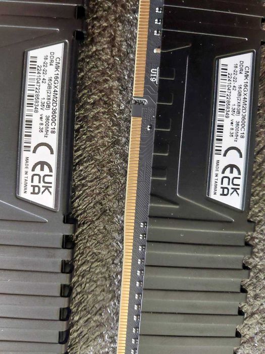 16GB DDR4 3600Mhz CL18 - Corsair Vengance LPX