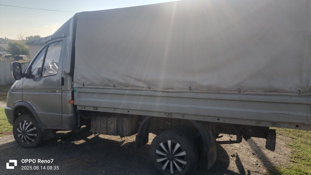 Газель бортами тент