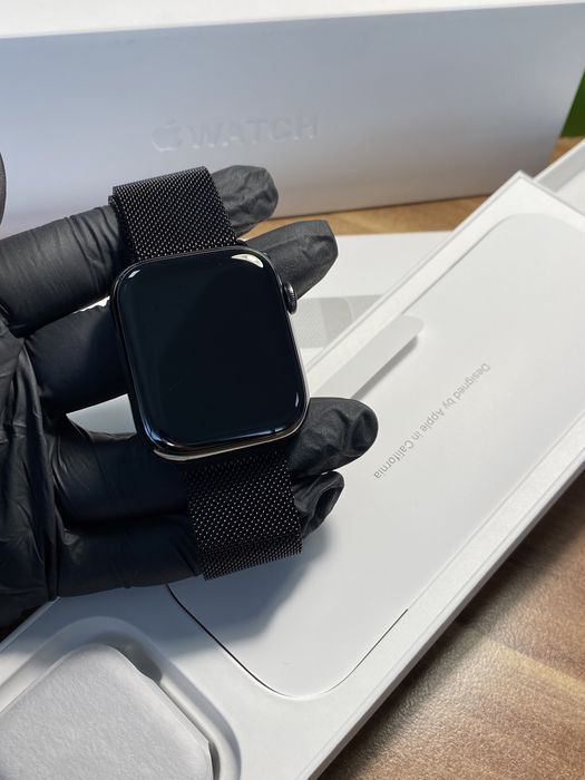 Apple Watch Seria 9 Stainless Steel / 45 mm / Black/ utilizat