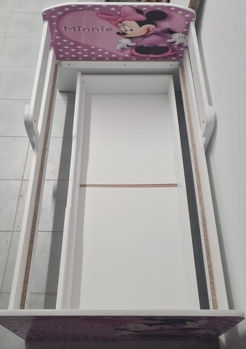 Pat 1 persoana 160x80 Minnie