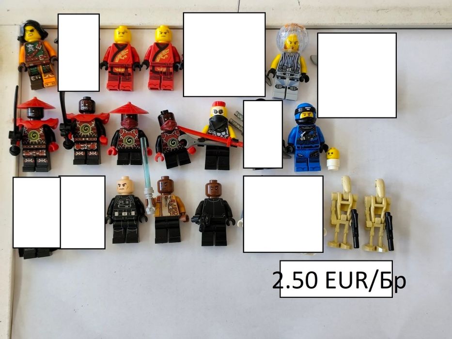 Оригинални лего минифигурки lego star wars /ninjago/ и други