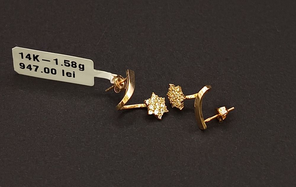 Cercei dama Aur 14k 1,58 gr