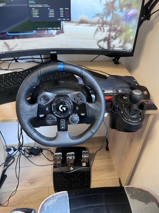Logitech G923 + Shifter