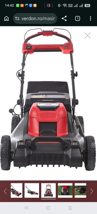 Mașina se tuns iarbă milwaukee atenție lama de 53 cm