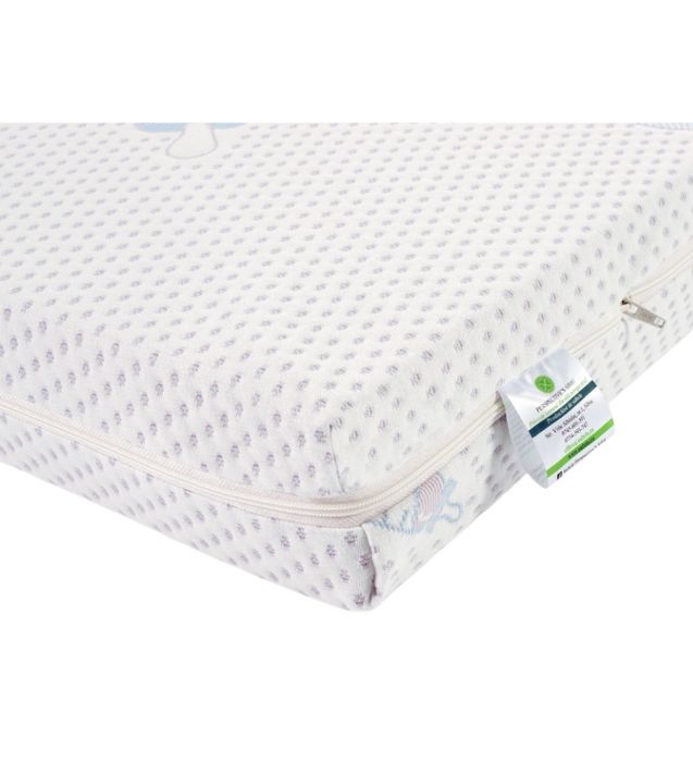 Patut Baby Needs (laterala culisanta) + Saltea Impermeabila 120x60