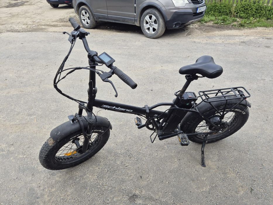 Vând bicicletă electrică pliabilă F.lli Schiano