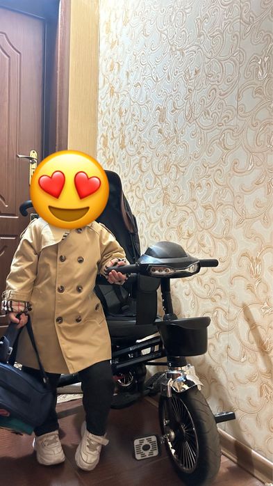 Детская велосипед погулочная 2 положение