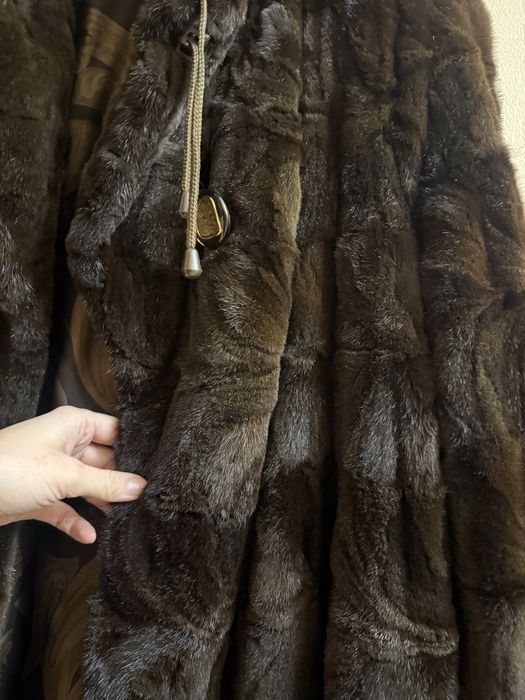 Blana naturala de nurca - lunga