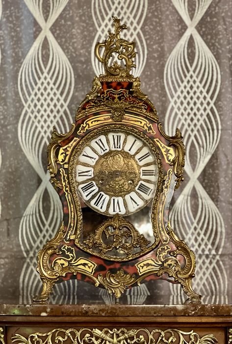 Ceas vechi stil Charles Boulle *** vintage / antic / vechi / retro ***