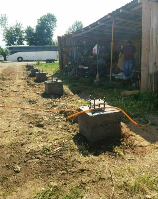 Schelet metalic hala 10x20x4 noua completa garaj service auto fanar et