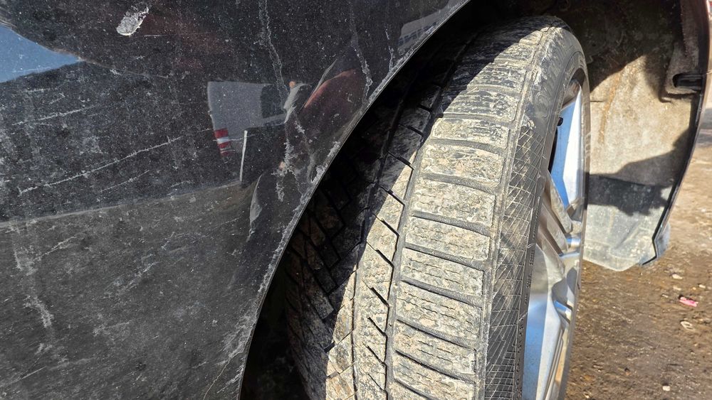 Jante Originale Mercedes 18" + Anvelope Iarnă (E-Class, C-Class)