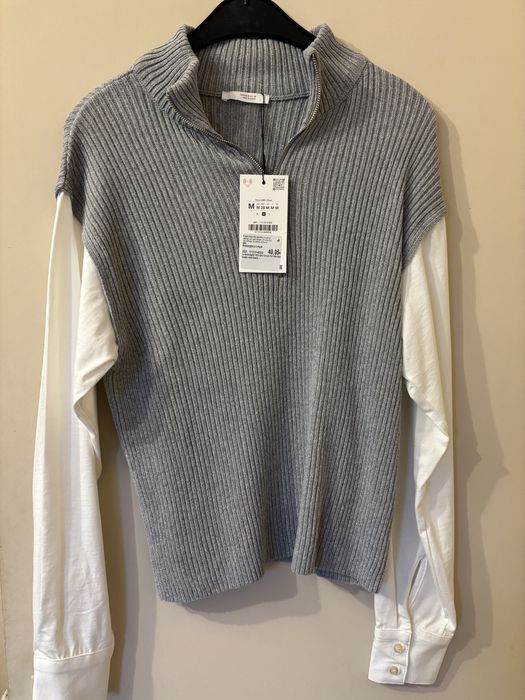 НАМАЛЕН ZARA New блуза - плетиво