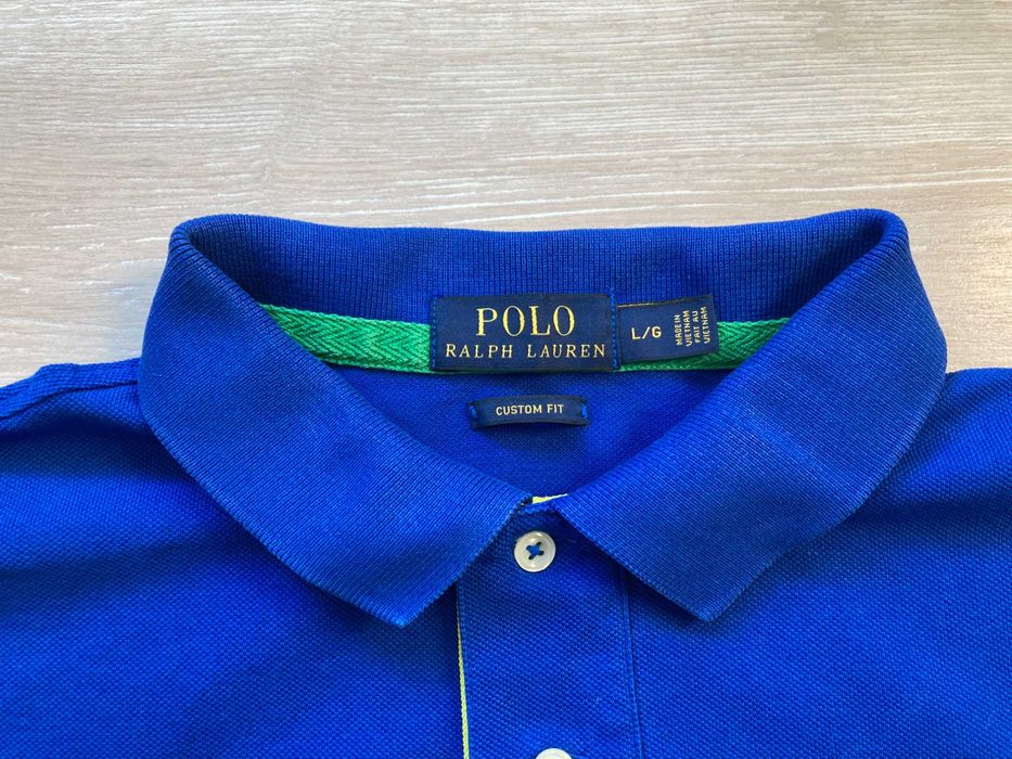 POLO By Ralph Lauren BIg Pony Custom Fit мъжка поло тениска размер L