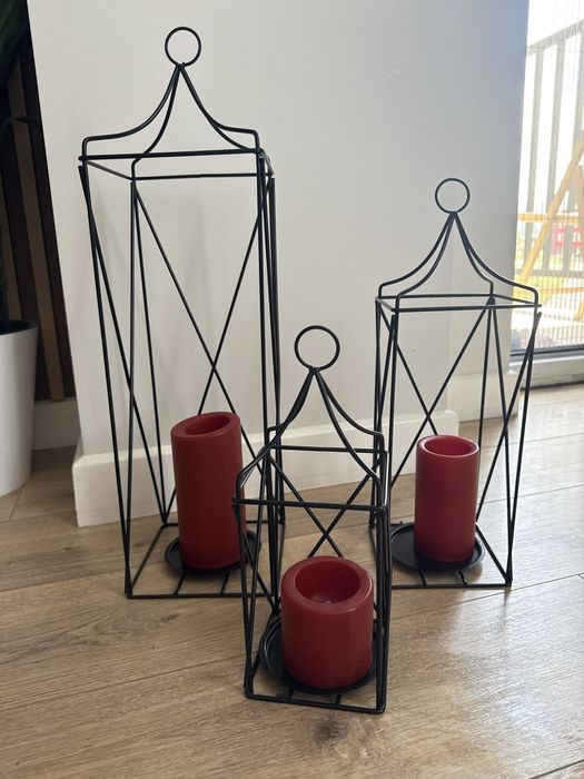 Подсвечники для свечей столбиков