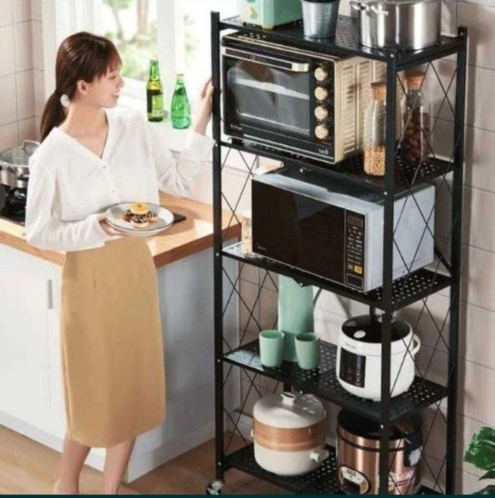 Раскладной стеллаж металлический