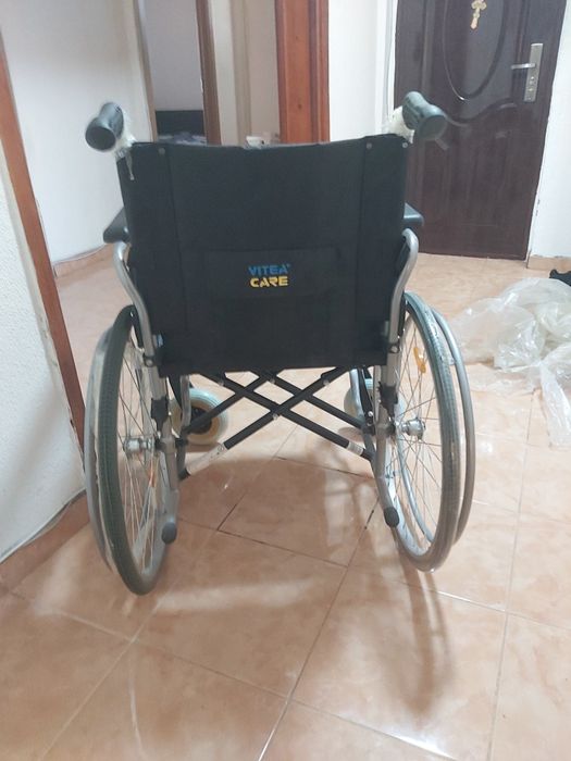 NOU! Cărucior pliabil VITEA CARE  pentru persoane supraponderale cu dizabilitati