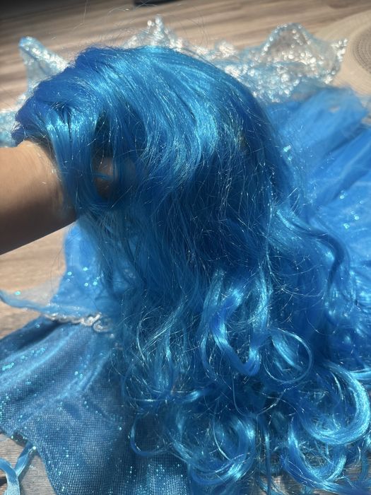 Платье Эльзы для девочки 5 лет