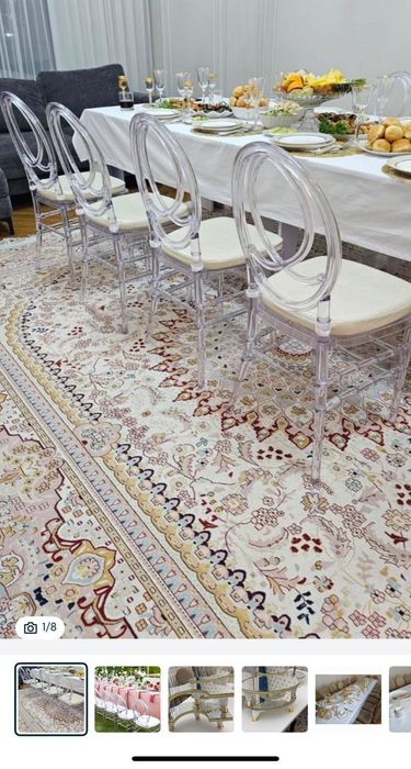 Аренда столов посуды стулья