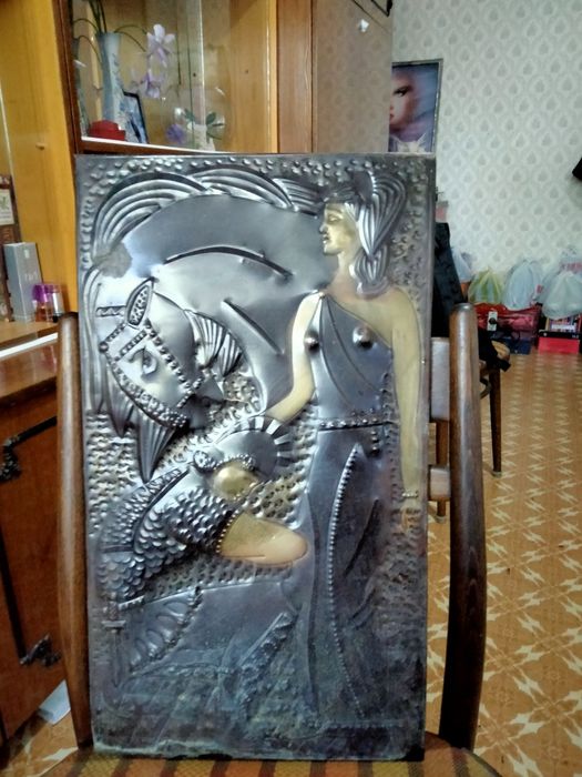 Картина чеканная.