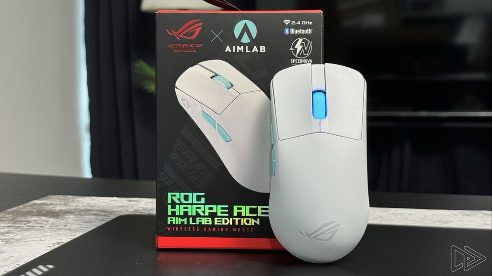 ROG Harpe Ace Aim Lab Editon | 54г | 36 000 DPI | ПРО-FPS МЫШЬ