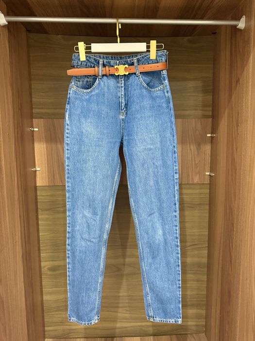 Джинсовые брюки женские