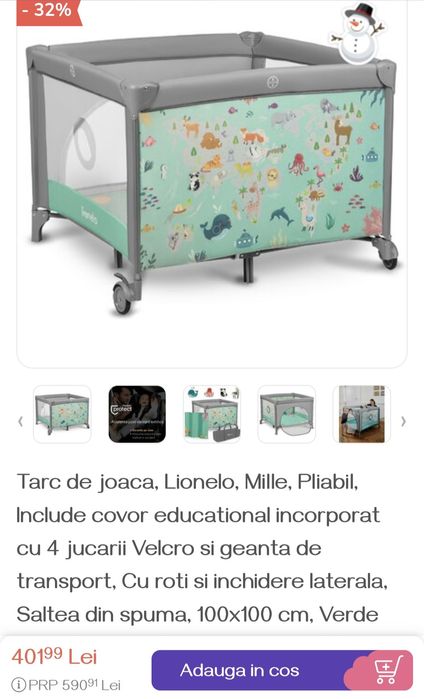Tarc de joaca Lionelo