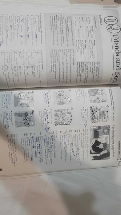 Учебник и уч.тетрадка по англ.език Pre-Intermediate Students Book and Workbook