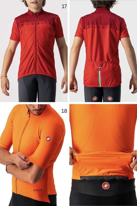 Блузи с къс/без ръкав и цип (M/W/k) Sportful, Rapha, Castelli