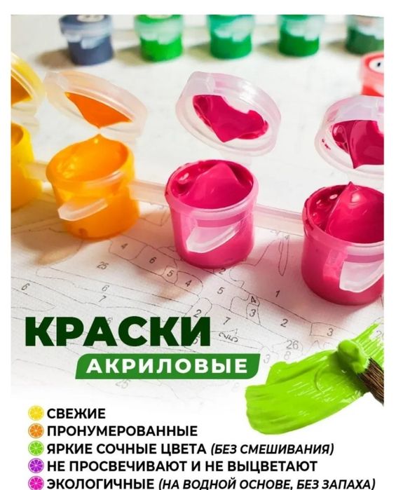 Картина по номерам Спандж боб холст на подрамнике, 50/40