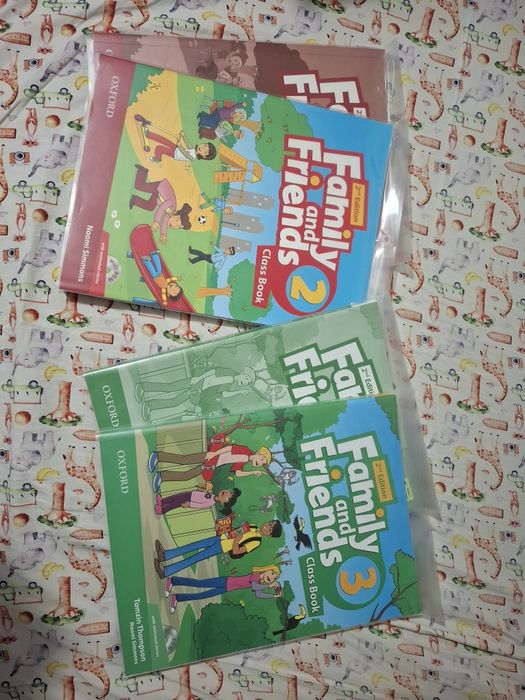 Книги по английскому Oxford Family and friends 2 и 3