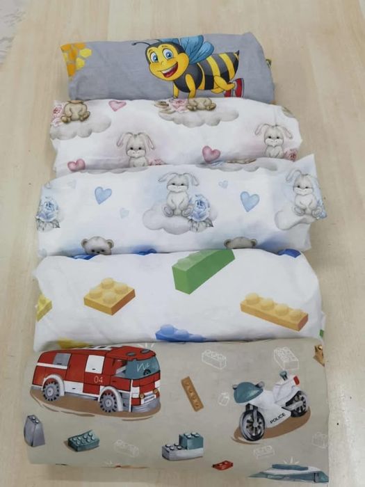 Чаршаф с ластик и калъфка