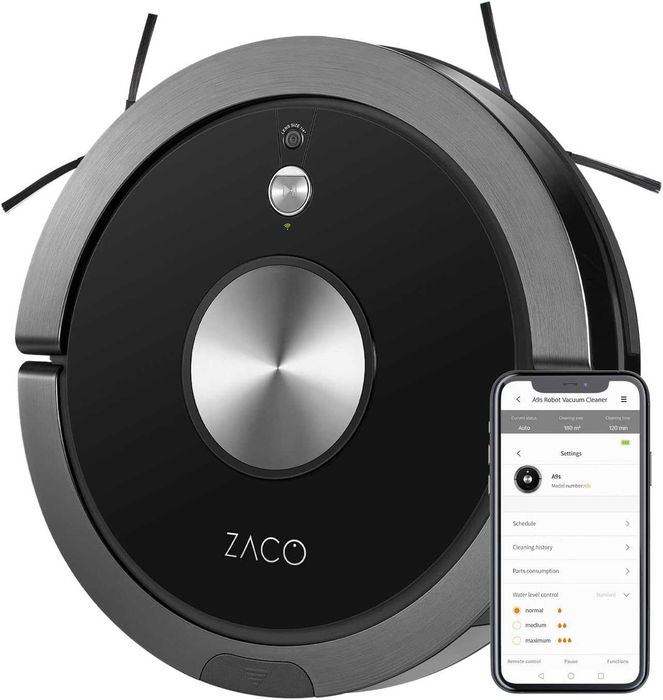 Прахосмукачка робот ZACO Ilife A9s, 2 контейнера, моп, App, Animal, дистанционно