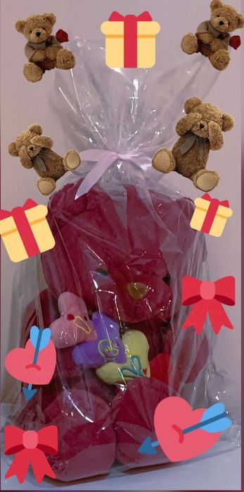 Медведь. Плюшевый . Игрушка. Подарок.