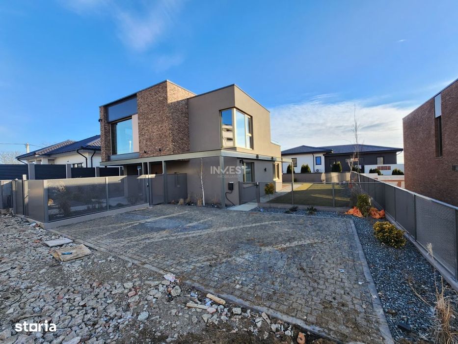 Vila High-End in Miroslava – Stil, Lumina si Arhitectura Moderna