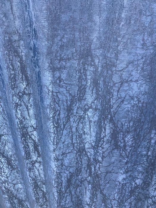 Шторы синие для гостиной