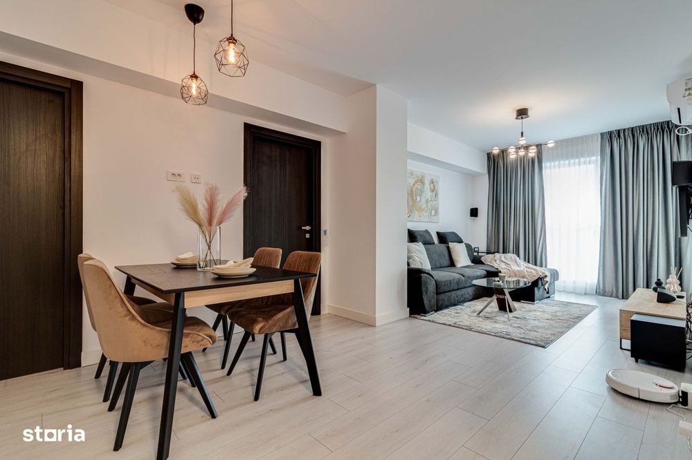NOU! 3 camere, mobilat LUX , 2 bai - Porsche PIPERA
