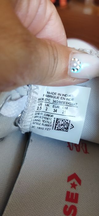 Гуменки Converse 34