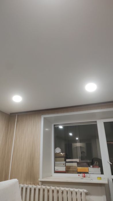 Монтаж натяжных потолков