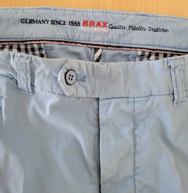 Pantaloni blugi barbati Brax L - XL 94cm talie bleu