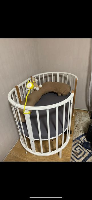Детская кроватка манеж