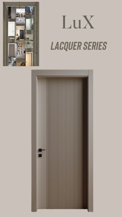 Интериорна врата боя-лак- LuX series PERGE