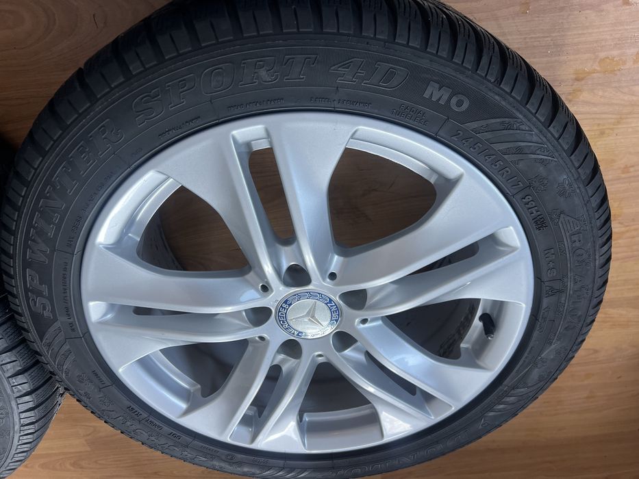 Set jante iarna 245 45 17 Mercedes E class Avantgarde W212 MO - MB Org