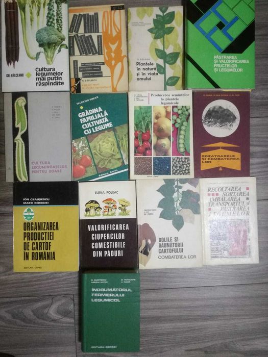 Vand colectia ceres, plante agricole, legume, legumicultura