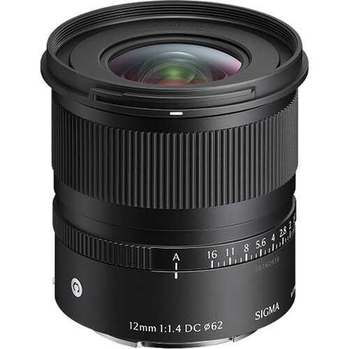 Чисто нов обектив Sigma 12mm f/1.4 DC Contemporary (Canon RF) + Гаранция